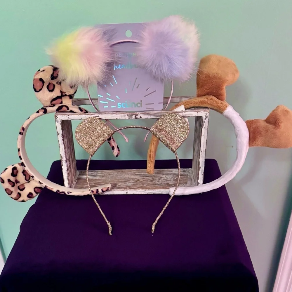 Assortment of children’s animal ear headbands